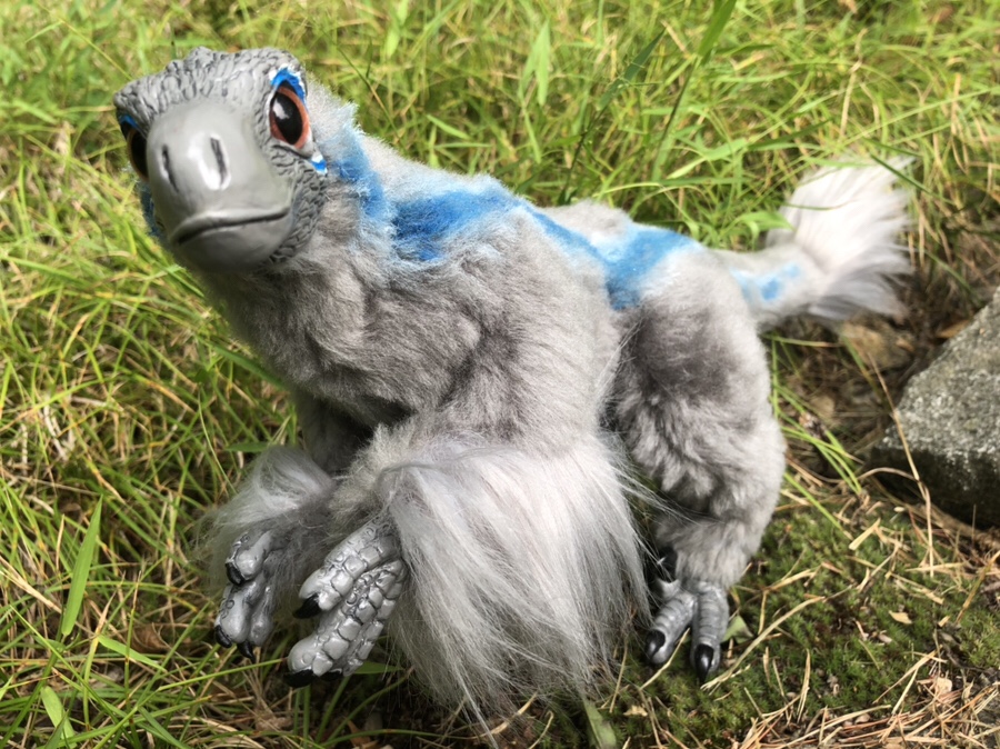 jurassic park blue plush