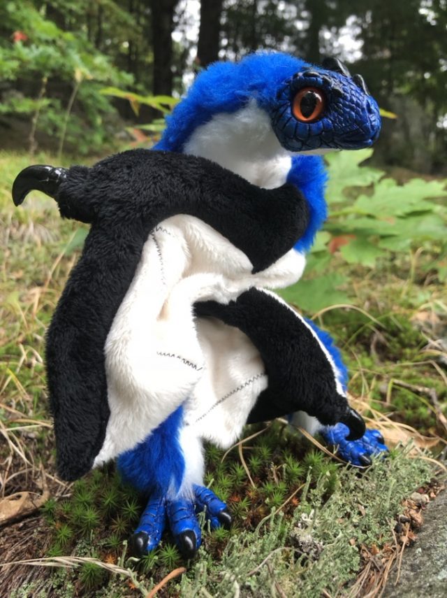 Bluejay Dragon Baby Creature Smith