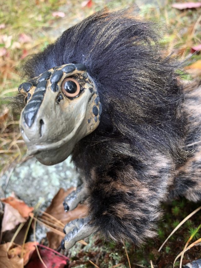 Realistic Tyrannosaur Art Doll