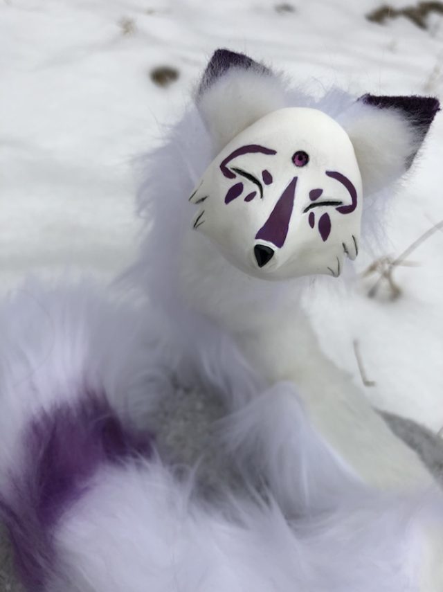 Purple Gem Fox Commission