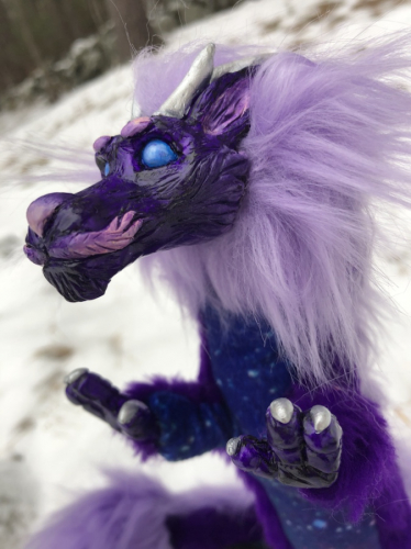 Purple Eastern Dragon Space