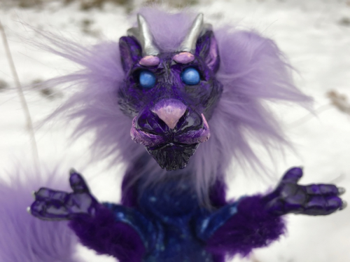 Posable Art Doll Asian Dragon Galaxy